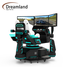Dreamland Exciting Racing Car Simulator 3 Pantalla VR Car Racing Driving Video Arcade Game Machine - Product Image 1