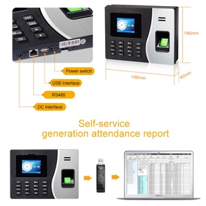 TIMY Biometric Fingerprint Time Attendance System 4G <b>Wireless</b> <b>Network</b> Time Clock for Efficient Time Recording - Product Image 6