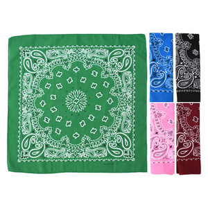 Bandanas unisexes en paisley, lot de bandanas multi-usages, bandeaux, foulards de cow-boy pour femmes et hommes, 100% coton. - Product Image 2