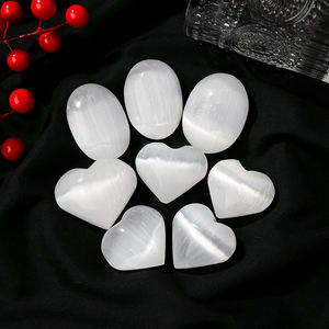 Hochwertige hand geschnitzte Gips Handwerk Selenit Ei Kugel Selenit Spiral Zauberstab für die Dekoration - Product Image 4