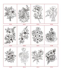 Nuevo <span class=keywords><strong>tatuaje</strong></span> de <span class=keywords><strong>flor</strong></span> de <span class=keywords><strong>Mandala</strong></span> en el pecho espalda <span class=keywords><strong>flor</strong></span> sexy tatuajes temporales pegatina para adultos - Product Image 5