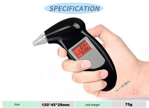 Profissional semicondutor bafômetro para álcool-fábrica por atacado chaveiro portátil estilo, rápido álcool testador dispositivo - Product Image 5