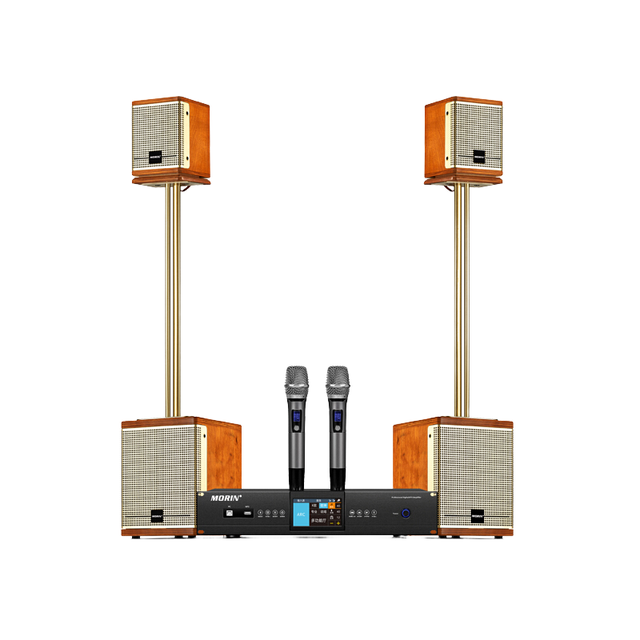 New Style MORIN K-ONE Karaoke Speaker Sound System with Birch Plywood Enclosure and 3-Year Warranty