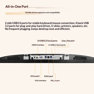 Offre Spéciale Nouveau PC Tout-en-un <span class=keywords><strong>Lenovo</strong></span> Ruitian 300 27 Pouces pour Bureau et Éducation, Ordinateur de Bureau I5-12600HX 16G 512G - Product Image 4
