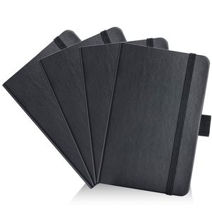 Diario de lujo con tapa dura Mini A6 A7, cuaderno de piel sintética, 80 hojas, encuadernado con hilo cosido, el más vendido - Product Image 1