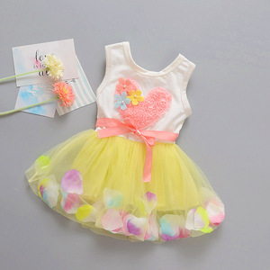 2017 Baby Girl Party Dress Children Frocks Designs Kids Girl Dresses for Children - Product Image 3