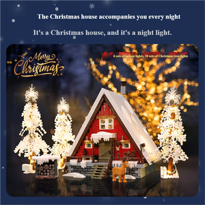 JIESTAR 89141 2355PCS Série Vue de Rue Cabane du Père Noël Modèle de Blocs de Construction Jouet Éducatif Technique Cadeau de Fête - Product Image 3