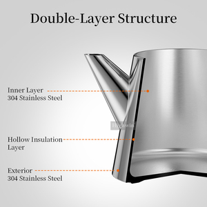 <span class=keywords><strong>Théière</strong></span> HIGHWIN 1000 ml en acier inoxydable multicolore à double paroi isolée thermiquement <span class=keywords><strong>avec</strong></span> <span class=keywords><strong>infuseur</strong></span> amovible - Product Image 6