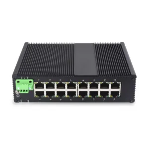 10/100/1000mbps fabbricazione 2 4 6 8 Switch Ethernet industriale PoE a 16 porte