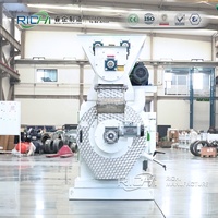 Machine à granulés de bois RICHI CE Ring Die - Granulateur de biomasse économique pour pin, EFB et bois de caoutchouc