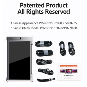 Màn Hình FOPO Ba Múi Giờ, Màn Hình <span class=keywords><strong>15</strong></span> Inch FULL HD 1080P Với Công Suất USB C Hai Màn Hình Cho Máy Tính Xách Tay - Product Image 6