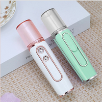 Nano Beauty Care, Vaporizador Facial, Doble Orificio, Hidratante, Vaporizador Recargable, Mini Rociador Facial