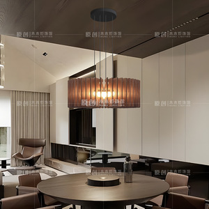 Modern Round Pendant <b>Light</b> Led E27 Bulb For <b>Dining</b> Room Ceiling Lighting Fixture - Product Image 3