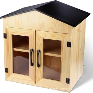 Caja de libros de madera para biblioteca exterior, estantería extraíble, caja de libros colgante DIY y caja de almacenamiento de revistas - Product Image 2