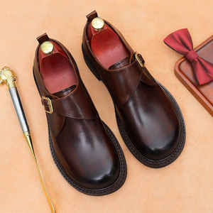 Nouvelles Bottes Classiques de Designer pour Hommes en Cuir Véritable Automne Hiver 2025 – Confortables, Imperméables, Antidérapantes, à Enfiler, pour le Travail - Product Image 3