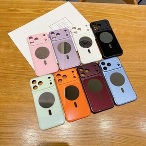 เคสโทรศัพท์มือถือแบบกระจกแต่งหน้าแม่เหล็กไร้กรอบ สำหรับ iPhone 18 Pro Max 17 16 15 14  พร้อมกันกระแทกแบบ Air Cushion - Product Image 1