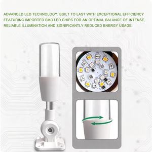 ไฟสัญญาณสามสี: แดง เหลือง และเขียว ไฟเตือนแบบแตร ไฟสัญญาณอุปกรณ์เครื่องจักรโรงงาน - Product Image 5