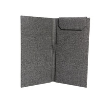 Couverture de Menu A4 en cuir Pu, pliable, pour Restaurant, nouveau Design
