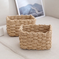 Ensemble de 3 paniers faits à la main, best-seller, petit panier de Pâques, décoration de mariage et rangement de cadeaux pour paniers de rangement