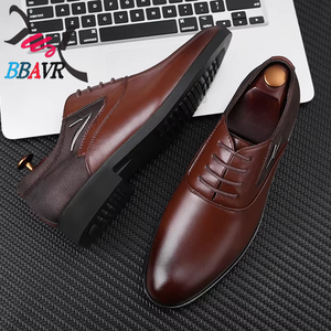 Nuevos Zapatos Casuales de Primavera para Hombre, Talla Grande, Transpirables, con Amortiguación de Impactos, de PU, Combinables con Todo, Formales para Negocios, Sin Cordones, para Boda - Product Image 4
