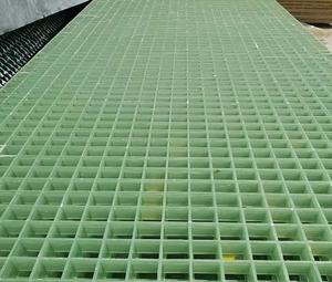 Lembaran Lantai Luar Ruangan dari Proses Pultrusi FRP Fiberglass Ringan untuk Pijakan Jalan - Product Image 1