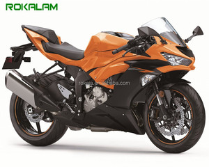 Pièces de carrosserie ABS pour <span class=keywords><strong>Kawasaki</strong></span> Ninja ZX6R ZX-6R 2019 <span class=keywords><strong>2020</strong></span> 2021 2022 <span class=keywords><strong>636</strong></span> ZX636 ZX 6R Kit de carénage de moto orange de rechange - Product Image 1