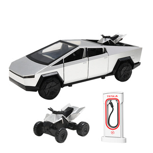 <strong>1</strong>:28 Golden Lighting Alloy <strong>Diecast</strong> Vehicle Toy Sounds Metal Car with <strong>Motorcycle</strong> - Product Image 1