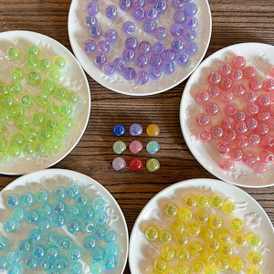 Perles de gelée de trou latéral en acrylique translucide coloré de 15mm pour bricolage accessoires faits à la main marque Fy origine CN ZHE - Product Image 6
