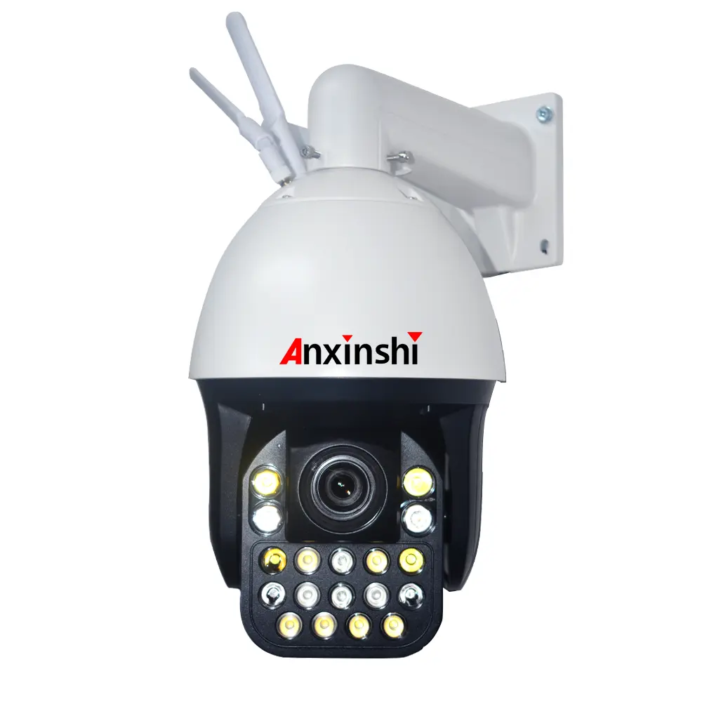 Anxinshi Factory Wholesale 2022 HD Vision Wifi CCTV PTZ Road Camera 8MP Wifi Camera Bulb Lamp PTZ Outdoor Weatherproof Camera