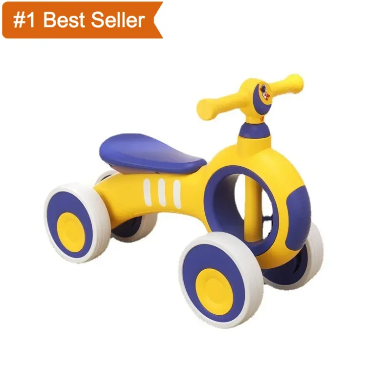 Istaride per bambini equilibrio auto per bambini Scooter quattro ruote scorrevoli girelli giocattoli per bambini auto con musica leggera