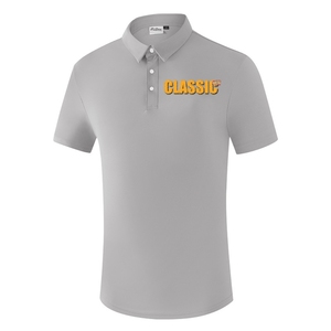 Logo de broderie personnalisé OEM d'usine Design 100% piqué de coton 200 GSM respirant doux <span class=keywords><strong>Golt</strong></span> polos à manches courtes - Product Image 3