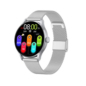 RC270A 1.19นิ้ว2025ใหม่สมาร์ทวอชจอแสดงผล AMOLED อะลูมิเนียมอัลลอยสายรัดข้อมือฟิตเนส BT Call ตรวจเลือดออกซิเจนในเลือดซิลิโคน - Product Image 4