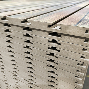 <span class=keywords><strong>MDF</strong></span> de alta calidad Ranurado con inserto de aluminio tablero de melamina pantalla Slatwall Panel - Product Image 3