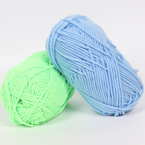 Shengtang handmade Crochet DIY Áo len khăn 5-sợi sữa Bông bé chủ đề trung bình dày len tinh khiết bông bán buôn vá - Product Image 2