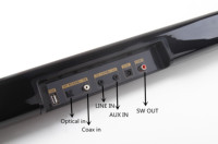 Barre de son sans fil bluetooth pour système de télévision, cinéma à domicile, HDMI, ARC optique, 2.0 canaux 40w