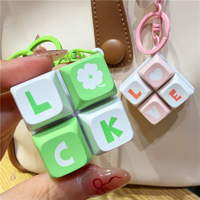 Custom Keycap Keychain Factory Wholesale Any UV Printing Keyboard Keychain Mechanical Keyboard Switch Fidget Promotional Gift