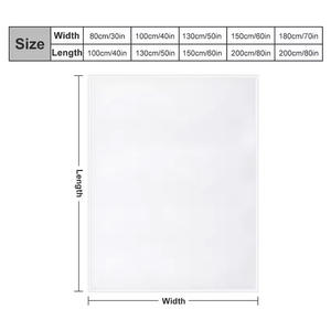 Wholesale Comfortable Soft 100% Polyester Anti-static Flannel <b>Blankets</b> Digital Printed Thermal Sublimate All Hospital <b>Picnic</b> - Product Image 2