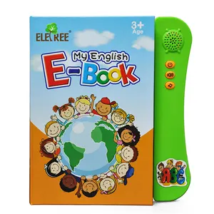 Baby Kids Early Educational 108 parole elettronico Multi medial Touch And Talk English E Sound Book