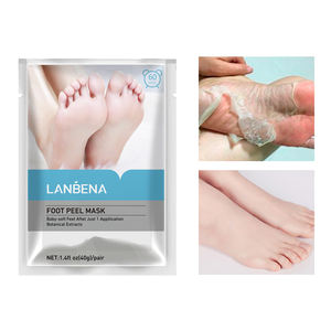 <span class=keywords><strong>LANBENA</strong></span> Masque exfoliant pour les pieds à la lavande Chaussettes Peeling Remover Peau morte Réparation Masque pour les pieds de bébé - Product Image 5