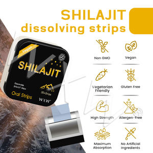 Artículos más vendidos Shilajit Energy Tiras orales sin azúcar Shilajit orgánico Película delgada de absorción rápida - Product Image 2