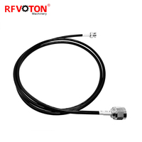 Câble d'extension RG223 à faible perte, 50 ohms, connecteur N mâle vers BNC mâle, pour câble de communication coaxial RF
