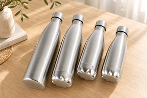<span class=keywords><strong>Bouteille</strong></span> d'eau en acier inoxydable, gourde sportive, thermos isolé à double paroi, anti-fuite, pour voyage, extérieur, salle de sport, logo personnalisé, 500 ml - Product Image 4