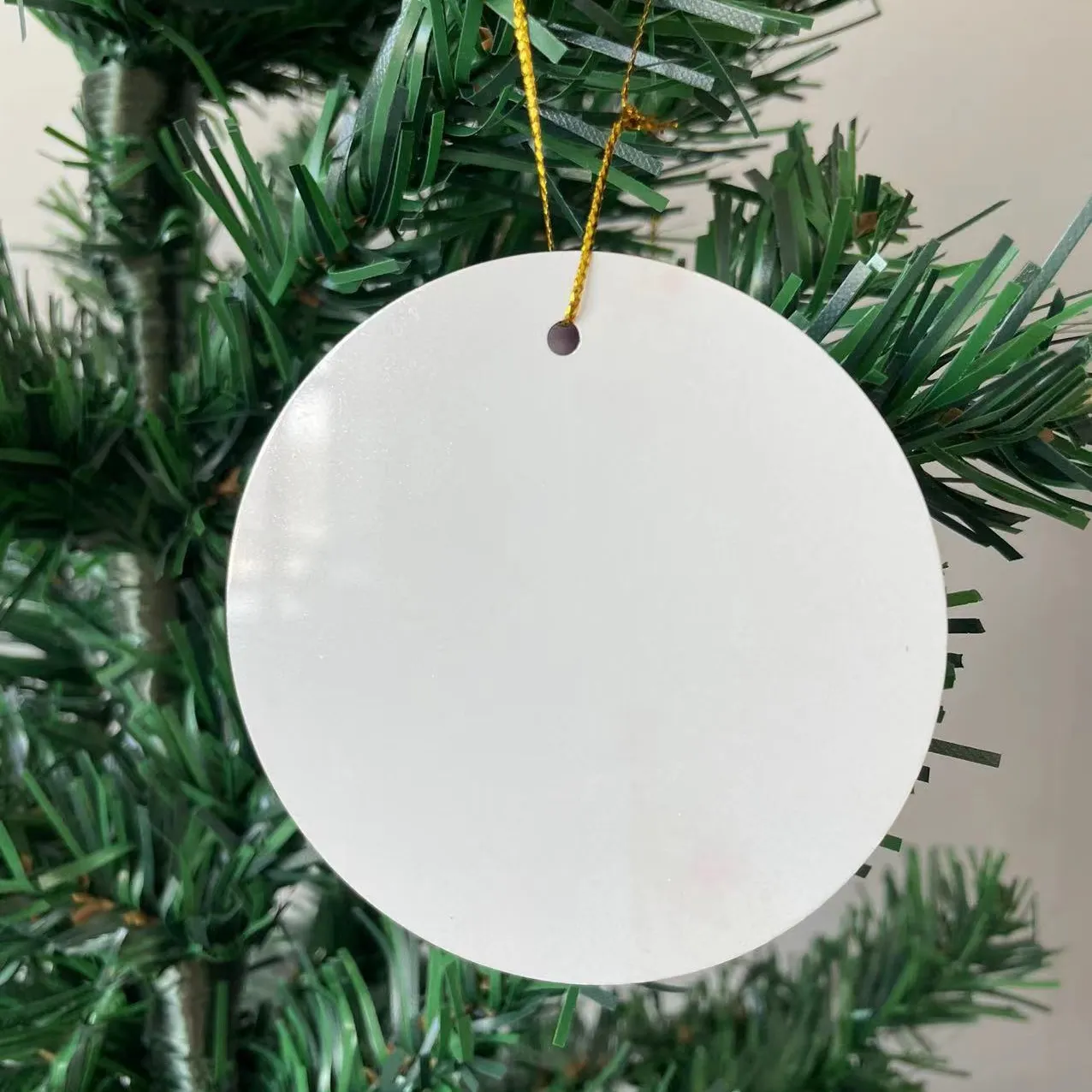 Double Sides Printing Blank Sublimation Blank Christmas Tree Decoration Ornament