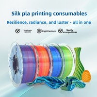 L'imprimante 3D utilise 1 kg de filament PLA, un matériau plastique de 1,75 mm, pour imprimer de manière précise avec des consommables de qualité linéaire.