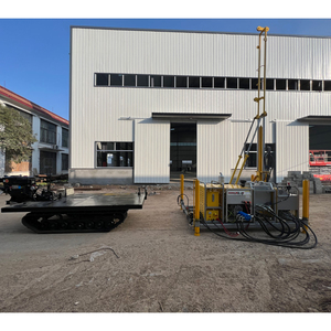 Foreuse hydraulique sur chenilles <span class=keywords><strong>de</strong></span> 300 m pour puits d'eau potable et irrigation agricole, idéale pour l'utilisation dans les mines - Product Image 2