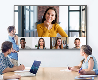 Écran tactile haute résolution et haute valeur, moniteur d'affichage interactif, tableau d'affichage intelligent pour les bureaux de démarrage
