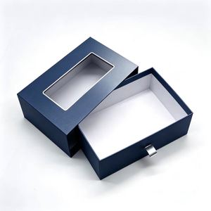 FX Premium Custom Sliding Drawer <b>Box</b> Made of Recyclable Paperboard with Magnetic Closure for Jewelry Gift Packaging - Product Image 3