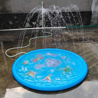 NUEVO Diseño de Alfombra Antideslizante para Niños y Perros, Piscina de Baño Resistente y Gruesa, Juguetes Acuáticos para Mascotas para Verano y Exteriores