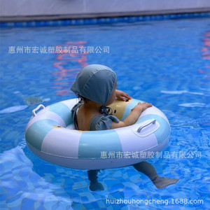 Inflatable Baby Swimming Ring 60Cm Round Seat Ring For Child Water Aid Tool Environmental PVC Material - Product Image 5