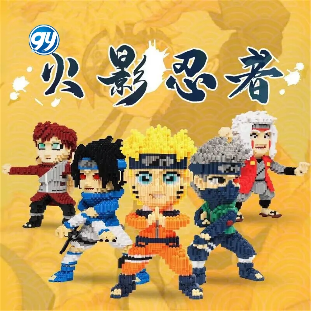 Legos de Narutoed mini figure Compatible with Legos toy building blocks decompression children's assembly toys